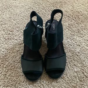 Black Heel Sandals